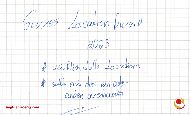 Swiss Location Award 2023